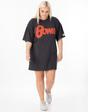 Grey David Bowie Oversized Short Sleeved T-Shirt, Image 2 of 6
