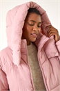 Rose Oversized Padded Hooded Coat, Image 6 of 9
