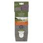Grey Wool Blend Cushioned Walker Hiking Socks, Image 3 of 3