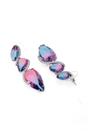 Violet Gleaming violet Drop Earrings, Image 3 of 4