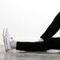 Navy Wide Cotton Graduated Compression Socks, Image 4 of 5