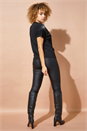 Black Scatter Hotfix Knitted T-Shirt, Image 3 of 4
