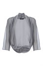 Grey Shimmer Bolero, Image 4 of 4