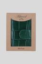 Green Real Leather RFID Protected Trifold Purse, Image 2 of 4