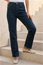 Indigo Straight Leg Stretch Jeans, Image 2 of 4