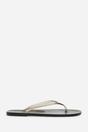 Black Chandler Jelly Thong Flip Flop Sandals, Image 2 of 6