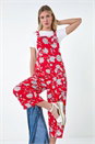 CORAL Floral Print Pocket Jumpsuit, Image 1 of 5