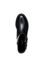 Black D Iridea D Leather Ankle Boots, Image 4 of 5