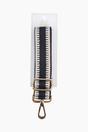 Black Stripe Trim Woven Bag Strap, Image 4 of 4