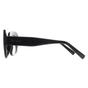 Black Ted Baker Black Cat Eye Solid Black Flowers Grey Gradient TB1675 Hattie, Image 3 of 4