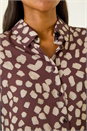 Stone Abstract Spot Print Shirt , Image 5 of 5
