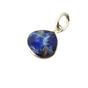 Blue Silver Sapphire September Birthstone Heart Pendant, Image 1 of 1