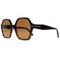 Brown Square Dark Havana  Brown Romy FT1032, Image 2 of 3