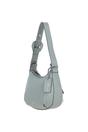 Olive 'Nevina' Real Leather Shoulder Bag, Image 2 of 4