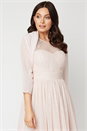  Ruched Hem Chiffon Bolero, Image 5 of 6