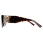 Brown Square Havana and Gold Brown Gradient NENA/S, Image 3 of 4