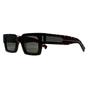  Rectangle Dark Shiny Havana w Silver Grey SL572, Image 2 of 3