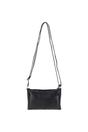 Black Genuine Leather Crossbody Bag, Image 5 of 6