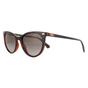 Brown Cat Eye Havana Brown Gradient Polarized Sunglasses, Image 2 of 4
