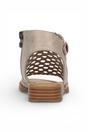 Gold Blowfish Malibu Gold Womens "Anuella" Weave Micro Wedge Sandals, Image 6 of 6