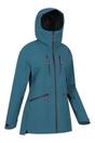 Teal Tempest Waterproof 3 Layer Ski Jacket, Image 4 of 4