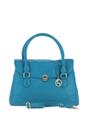 Turqouise Ashwood Leather Turqouise Premium Leather Shoulder Bag with Detachable Crossbody Strap, Image 1 of 4