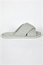 Grey Waffle Crossover Slipper, Image 1 of 4