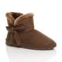 Brown AJVANI Brown Faux Fur Lined Ankle Boots Slippers, Image 1 of 6