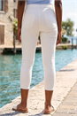 White Petite Slim Crop Stretch Jeans, Image 3 of 4