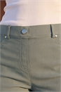 Khaki Turn Up Stretch Shorts, Image 4 of 4