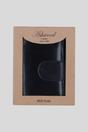 Black Real Leather RFID Protected Trifold Purse, Image 2 of 4