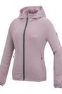 Lilac Regatta Lilac Ferna Stretch Hooded Fleece Jacket, Image 3 of 5