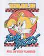 White Sonic the Hedgehog Tasty Tacos T-Shirt, Image 2 of 6