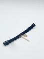 Gold SVNX Gold Lace Choker With Snowflake Charm, Image 3 of 3