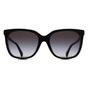 Black Square Shiny Black on Transparent Grey Gradient RA5343U, Image 1 of 3