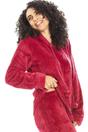 Magenta Camille Lingerie Magenta Supersoft Hooded Pyjama Set, Image 3 of 5