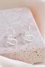 Silver Sterling Silver Slithering Snakes Studs, Image 1 of 3