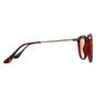 Brown Round Havana Rubbertouch Brown Polarized MP33 Sunglasses, Image 4 of 4