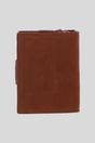 Tan Suede & Leather RFID Protected Trifold Purse, Image 4 of 4