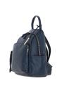 Navy 'Lusso Legato' Real Leather Backpack, Image 2 of 4