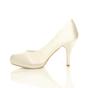 Ivory AJVANI Ivory High Heel Wedding Bridal Court Shoes, Image 3 of 6