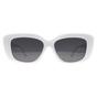 White Montana White Rectangle White Smoke Grey Polarized MP56, Image 1 of 3