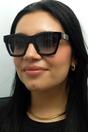 Black Gucci Black Square Black Grey Gradient GG1714S, Image 6 of 6