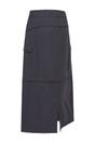 Dark Grey Alondra Cargo Skirt, Image 2 of 2