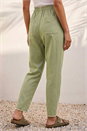 Sage Petite Elasticated Waist Trouser, Image 3 of 4