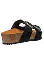 Black D Brionia H Leather Sandals, Image 2 of 5