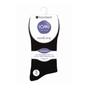 Black 6 Pack Non Elastic Diabetic Socks, Image 5 of 5