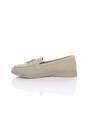 Stone AJVANI Stone Flat Slip On Smart Loafers, Image 3 of 4