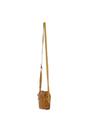 Yellow Ashwood Leather Yellow Real Leather Cross Body Bag, Image 4 of 6