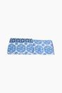 Blue Mosaic Floral Lightweight Scarf, Image 4 of 5
